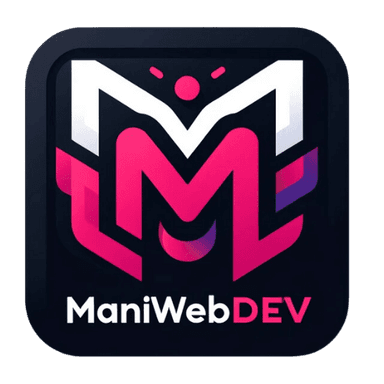 maniwebdev website, web app and mobile app developer.